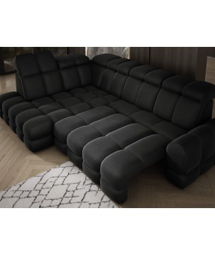 Narożnik TOLLO L Lewostronny Elektryczna regulacja Solar 99 kolor Antracytowy WERSAL