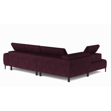 Narożnik PLAZA XL Lewostronny Elektryczna regulacja Tkanina MONOLITH 69 WERSAL