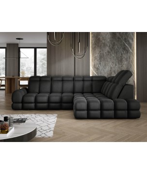 Narożnik TOLLO L Prawostronny Elektryczna regulacja Solar 99 kolor Antracytowy WERSAL