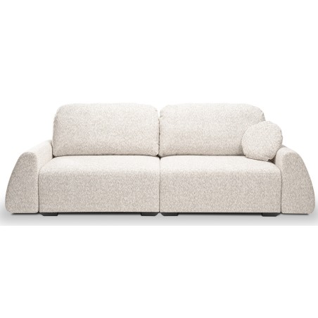 Sofa ALMI z funkcja spania i pojemnikiem JASNY BEŻ EXCITE ME 01