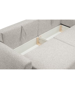 Sofa ALMI z funkcja spania i pojemnikiem BEŻOWY EXCITE ME 02