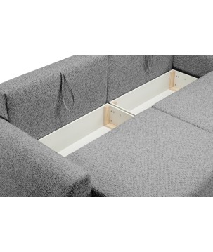 Sofa ALMI z funkcja spania i pojemnikiem SZARY EXCITE ME 13