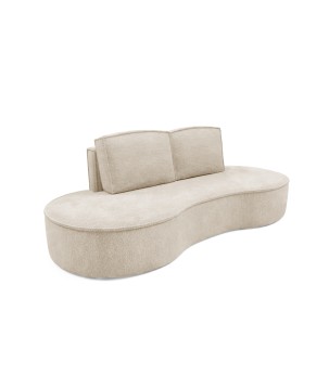 Sofa MOLLY z funkcja spania i pojemnikiem BEŻOWY ABRIAMO 03