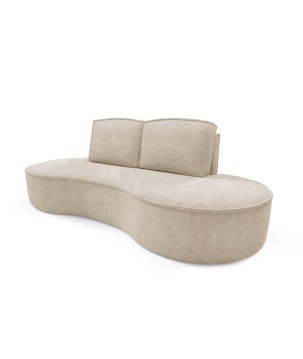 Sofa MOLLY z funkcja spania i pojemnikiem BEŻOWY ABRIAMO 03