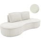 Sofa MOLLY z funkcja spania i pojemnikiem BIAŁY ABRIAMO 04