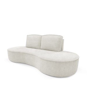 Sofa MOLLY z funkcja spania i pojemnikiem BIAŁY ABRIAMO 04