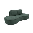 Sofa MOLLY z funkcja spania i pojemnikiem ZIELONY ABRIAMO 09