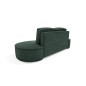 Sofa MOLLY z funkcja spania i pojemnikiem ZIELONY ABRIAMO 09