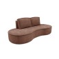 Sofa MOLLY z funkcja spania i pojemnikiem BRĄZOWY ABRIAMO 12