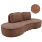 Sofa MOLLY z funkcja spania i pojemnikiem BRĄZOWY ABRIAMO 12