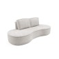 Sofa MOLLY z funkcja spania i pojemnikiem BIAŁY CURIO 02