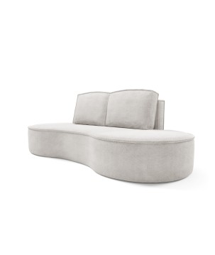 Sofa MOLLY z funkcja spania i pojemnikiem BIAŁY CURIO 02