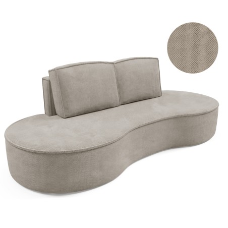 Sofa MOLLY z funkcja spania i pojemnikiem POPIELATY CURIO 11