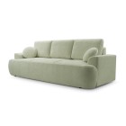 Sofa VELO z funkcja spania i pojemnikiem MIĘTOWY CORAL 55