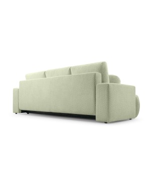 Sofa VELO z funkcja spania i pojemnikiem MIĘTOWY CORAL 55