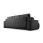 Sofa VELO z funkcja spania i pojemnikiem GRAFITOWY CORAL 60