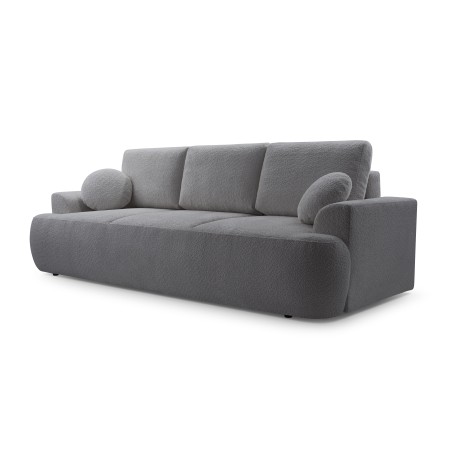 Sofa VELO z funkcja spania i pojemnikiem CIEMNY SZARY CORAL 80