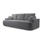 Sofa VELO z funkcja spania i pojemnikiem CIEMNY SZARY CORAL 80