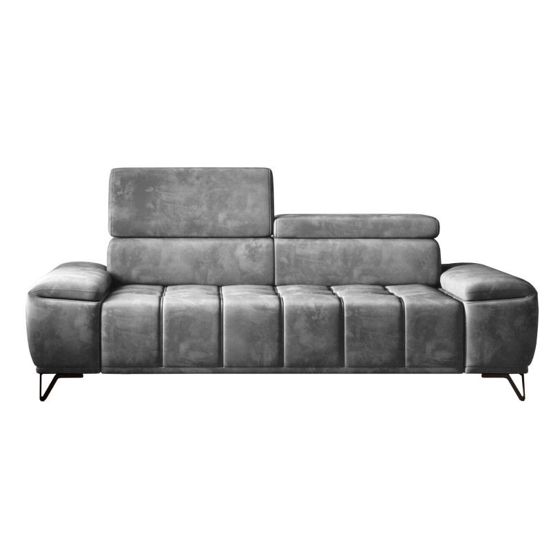 Sofa PALLADIO 2 osobowa z regulowanymi zagłówkami MONOLITH 85 WERSAL