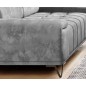 Sofa PALLADIO 3 osobowa z regulowanymi zagłówkami MONOLITH 85 WERSAL