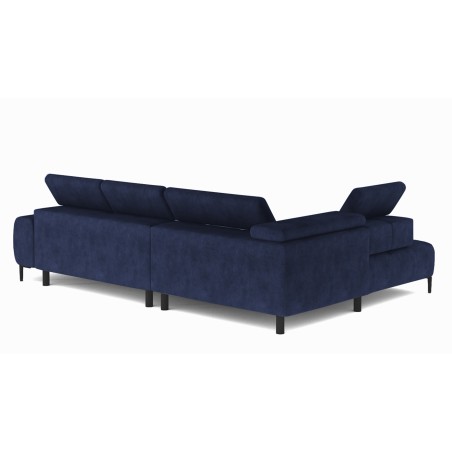 Narożnik PLAZA XL Lewostronny Elektryczna regulacja Tkanina MONOLITH 77 WERSAL