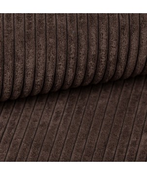 Kanapa KASJO Uniwersalny Sofo-Narożnik z funkcją spania i poduszkami, 2x pojemnik POSO 006 Brązowy DOMOHOME