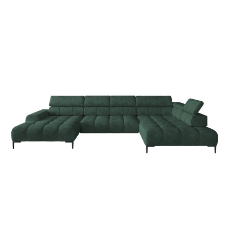 Narożnik PLAZA XL Prawostronny Elektryczna regulacja Tkanina MONOLITH 37 WERSAL