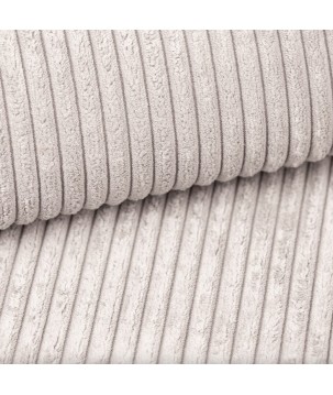 Kanapa KASJO Uniwersalny Sofo-Narożnik z funkcją spania i poduszkami, 2x pojemnik POSO 100 Brudna biel DOMOHOME