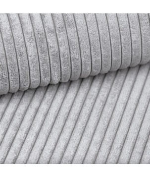 Kanapa KASJO Uniwersalny Sofo-Narożnik z funkcją spania i poduszkami, 2x pojemnik POSO 110 Popielaty DOMOHOME