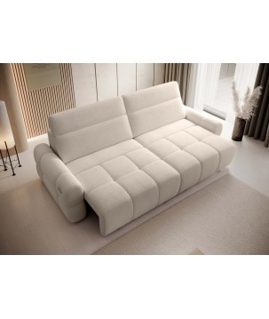 Sofa MATEO z funkcją RELAX i elektryczną regulacji siedziska tkanina PERFECT HARMONY 02 WERSAL