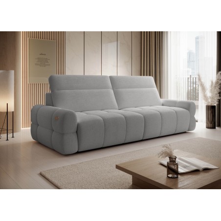 Sofa MATEO z funkcją RELAX i elektryczną regulacji siedziska tkanina PERFECT HARMONY 80 WERSAL