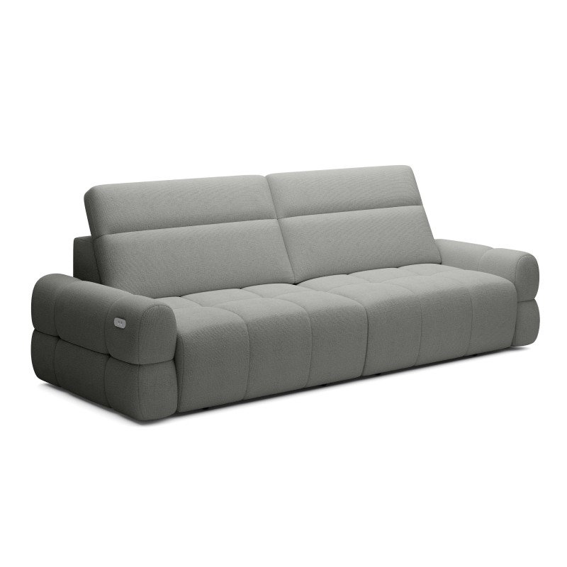 Sofa MATEO z funkcją RELAX i elektryczną regulacji siedziska tkanina PERFECT HARMONY 85 WERSAL