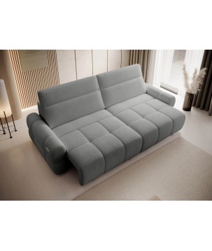 Sofa MATEO z funkcją RELAX i elektryczną regulacji siedziska tkanina PERFECT HARMONY 85 WERSAL