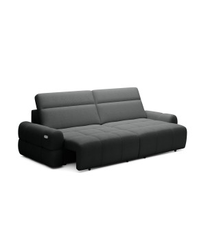 Sofa MATEO z funkcją RELAX i elektryczną regulacji siedziska tkanina PERFECT HARMONY 90 WERSAL