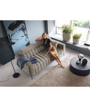 Sofa GANDI 160 z funkcją RELAX i włoski system rozkładania funkcji spania ONTARIO 03 WERSAL