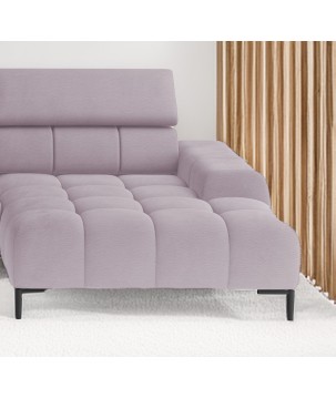 Narożnik PLAZA XL Prawostronny Elektryczna regulacja Tkanina SOLAR 61 WERSAL