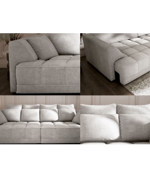 Sofa TIGA z funkcja spania Elektryczny System rozkładania APHRODITE 01 WERSAL