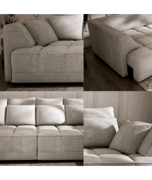 Sofa TIGA z funkcja spania Elektryczny System rozkładania APHRODITE 04 WERSAL