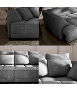 Sofa TIGA z funkcja spania Elektryczny System rozkładania APHRODITE 22 WERSAL