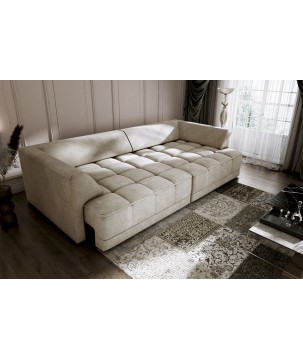 Sofa TIGA z funkcja spania Elektryczny System rozkładania CLOUD 03 WERSAL