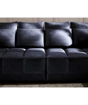 Sofa TIGA z funkcja spania Elektryczny System rozkładania CLOUD 79 WERSAL