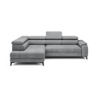 Narożnik CHIVAS L Lewostronny z Elektryczną regulacją siedziska wolnostojący tkanina Element 04 WERSAL