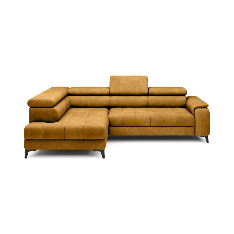 Narożnik CHIVAS L Lewostronny z Elektryczną regulacją siedziska wolnostojący tkanina Element 08 WERSAL