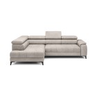 Narożnik CHIVAS L Lewostronny z Elektryczną regulacją siedziska wolnostojący tkanina Element 18 WERSAL