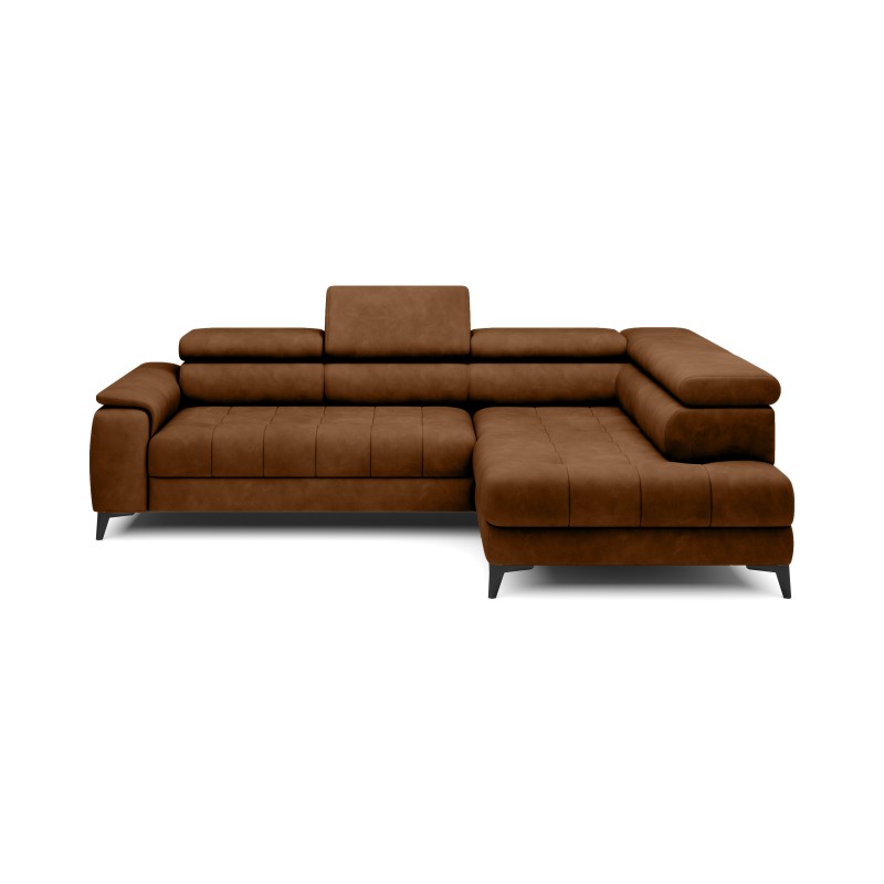 Narożnik CHIVAS L Prawostronny z Elektryczną regulacją siedziska wolnostojący tkanina Element 07 WERSAL