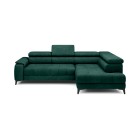 Narożnik CHIVAS L Prawostronny z Elektryczną regulacją siedziska wolnostojący tkanina Element 12 WERSAL