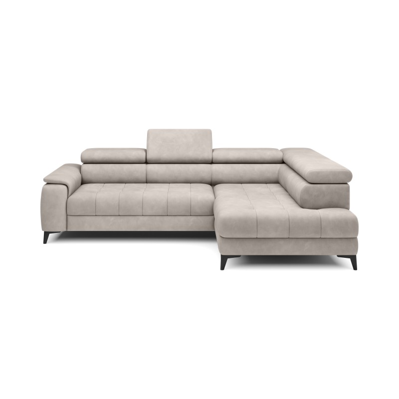 Narożnik CHIVAS L Prawostronny z Elektryczną regulacją siedziska wolnostojący tkanina Element 17 WERSAL