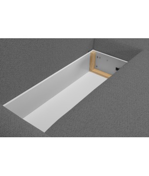 Narożnik ALMI Prawostronny z funkcją spania, wolnostojący tkanina EXCITE ME 05 Srebrny