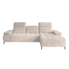 Narożnik FOCUS S Mini z elektryczną regulacją siedziska Prawostronny w tkaninie w tkaninie SALVADOR 01 WERSAL