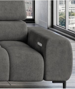 Narożnik PLAZA Mini wolnostojący Prawostronny Monolith 92 WERSAL